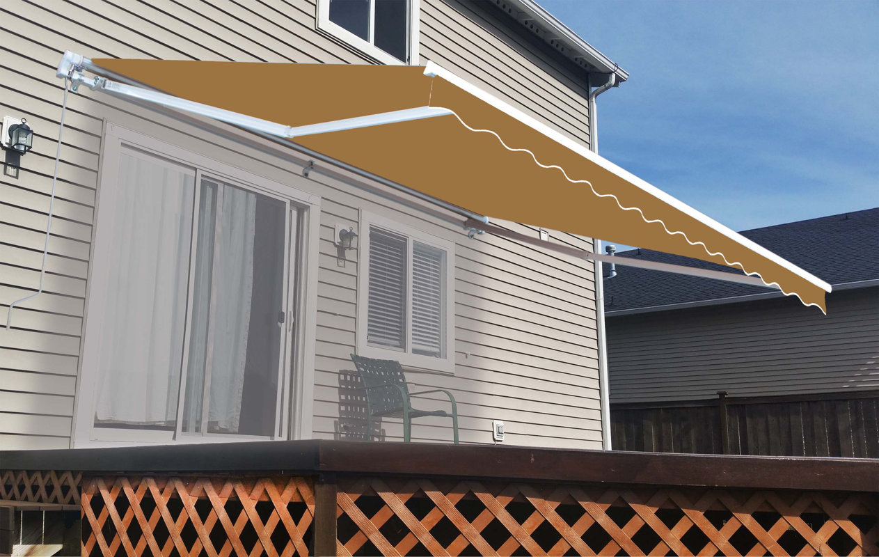 ALEKO Retractable Patio Awning & Reviews Wayfair.ca